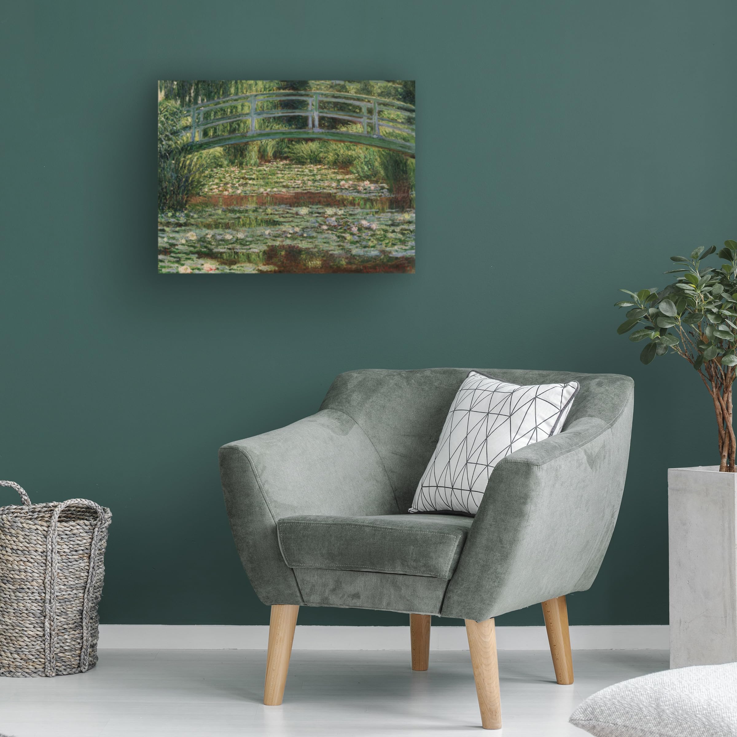 Amazon.co.jp: クロード・モネ作「The Japanese Footbridge 1899